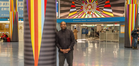 Time Out NY Features Rico Gatson's Installation in NYC's Penn Station