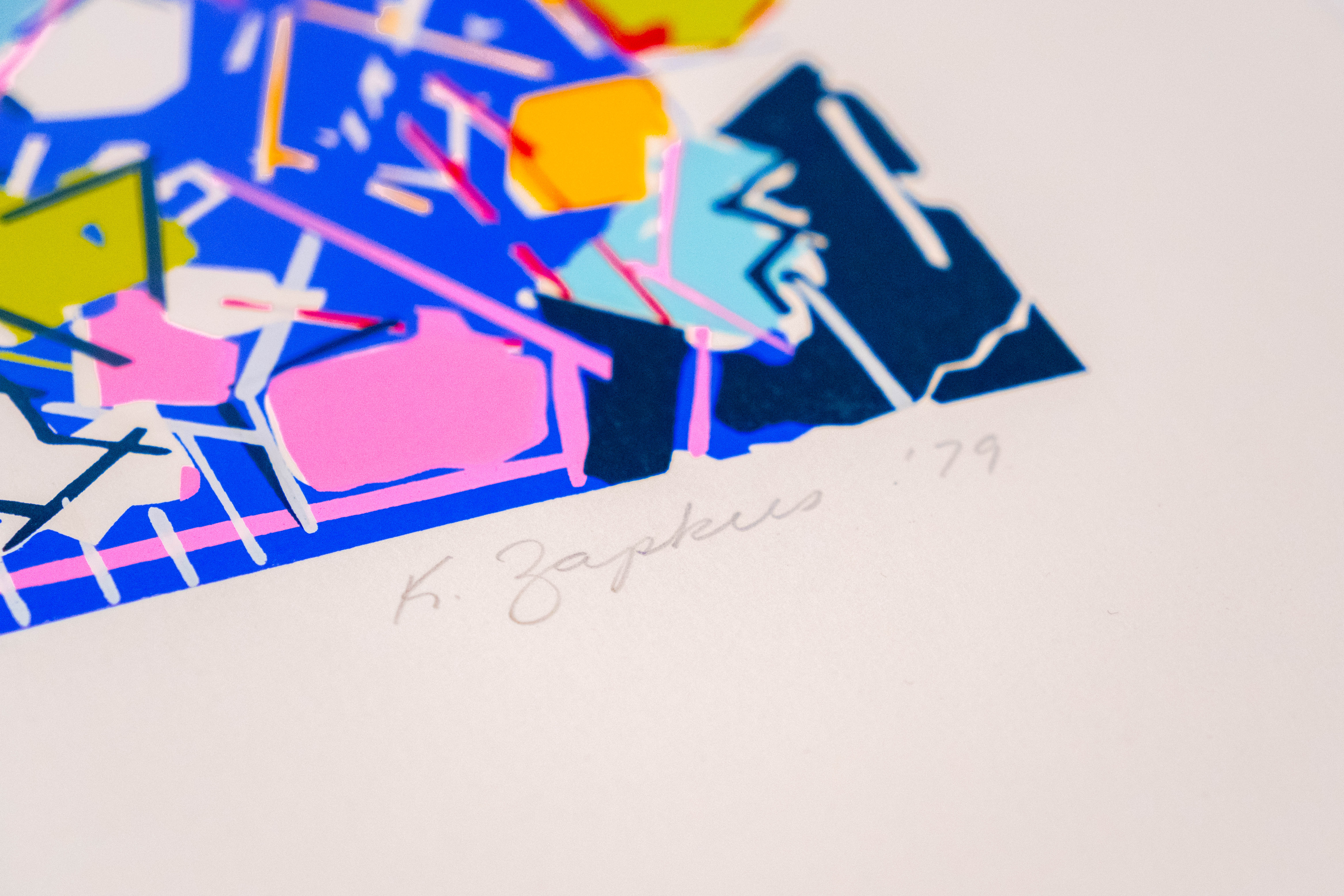 Kes Zapkus - Untitled - Lincoln Center Editions